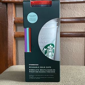Starbucks color changing cold cups (5 cup set)